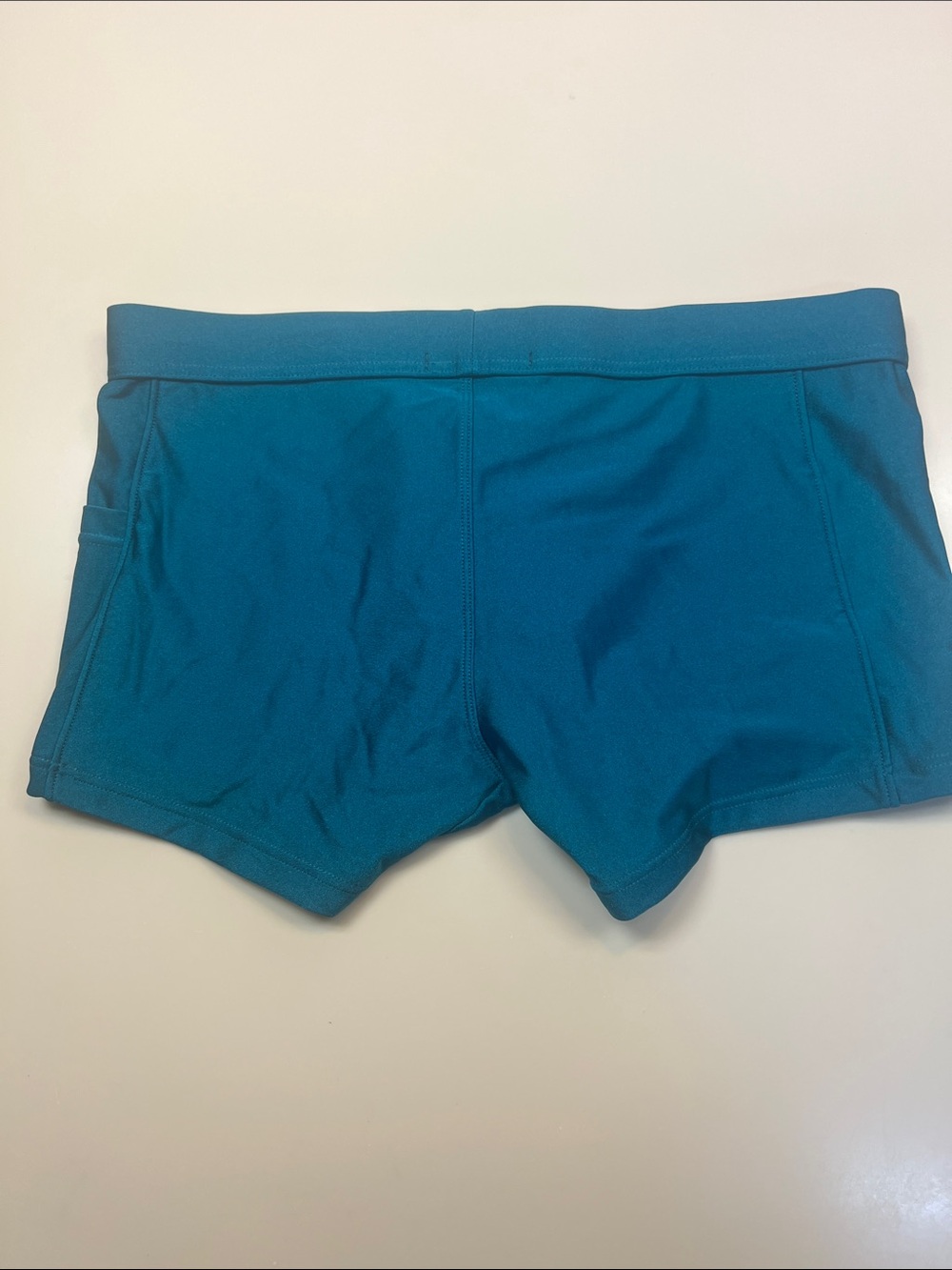 Elia beachwear Men's Teal Swim briefs new without tags - Picture 4 of 4